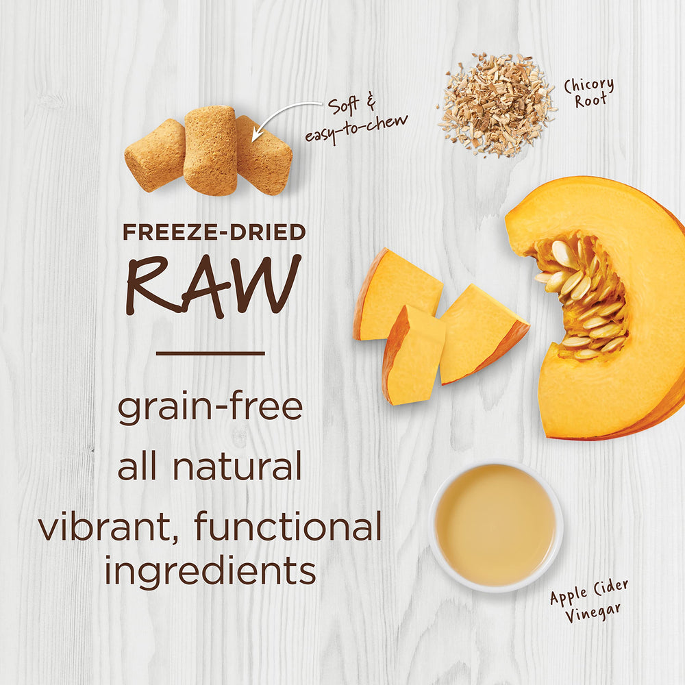 Instinct Raw Boost Mixers chunky chicken pieces add flavor and texture