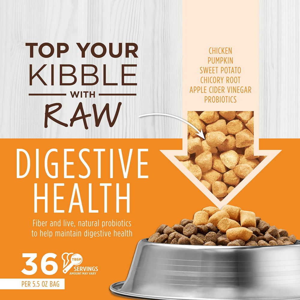Instinct Raw Boost Mixers probiotics bottle promotes gut health