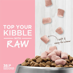 Instinct Raw Boost Mixers wild cod ingredients highlight omega-3 for coat-friendly nutrition.