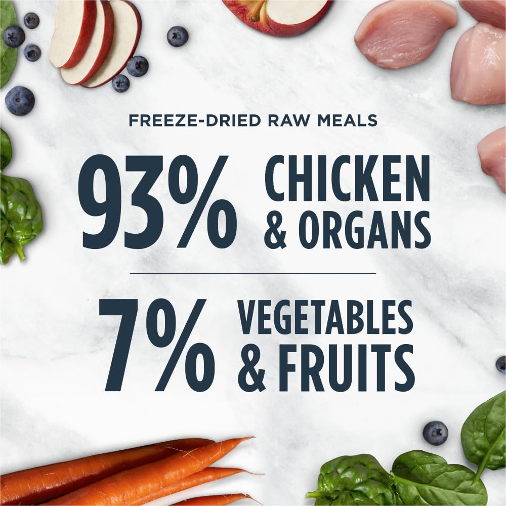 Instinct Freeze-Dried formula served in a bowl for convenient feeding