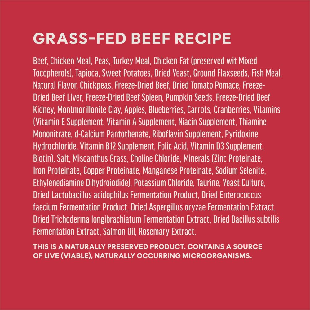 USA-made dog food reflects careful sourcing and quality.