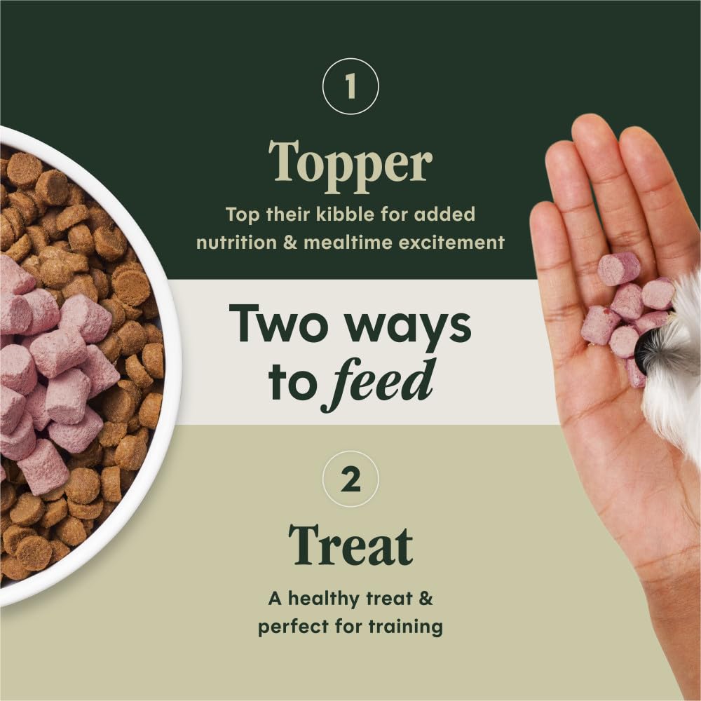 Instinct RawBoost USA-made ingredients showcased in a premium dog meal topper