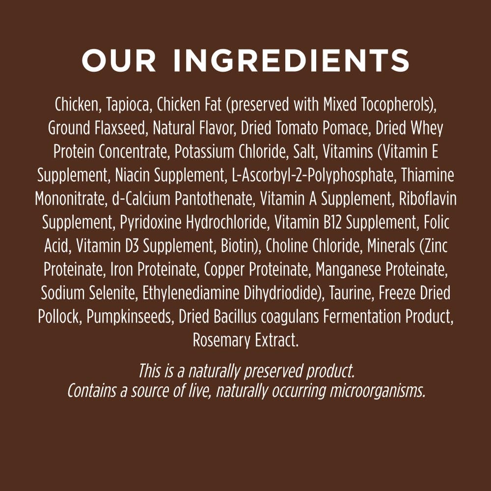 Instinct Ultimate Protein reseal packaging for fresh convenient cat meals.