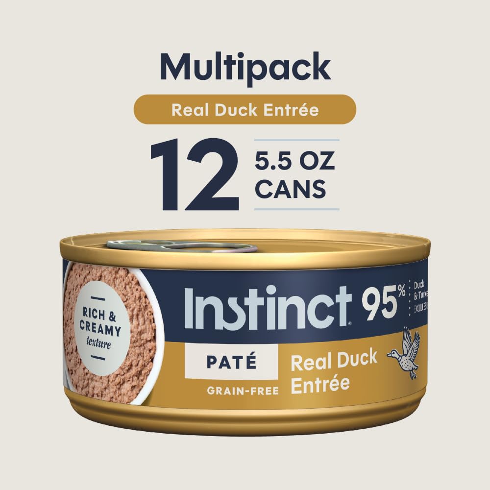 Instinct USA-made can label—made in the USA with quality ingredients.