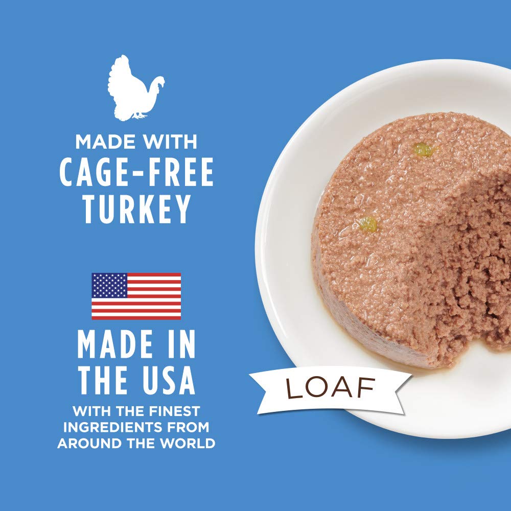 Real meat and simple ingredients in Instinct wet dog food.