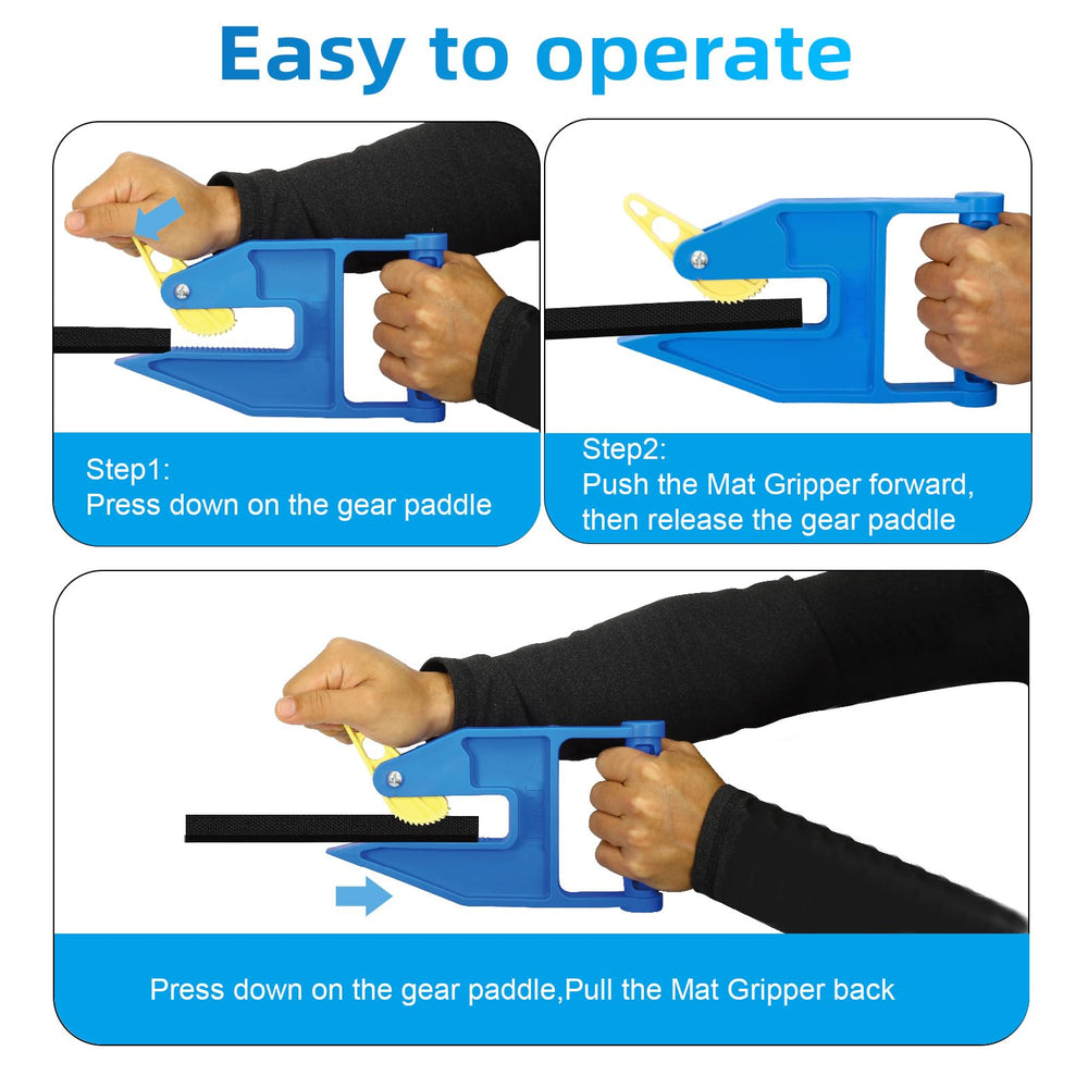 INTII mat mover in action relocating gym or stall mats with ease