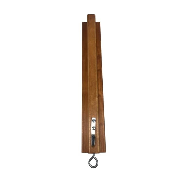 Intrepid International included hardware with screw eye for quick wall installation
