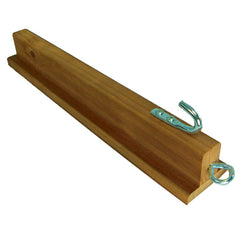 Intrepid International saddle rack wall mount keeps English and Western saddles securely stored