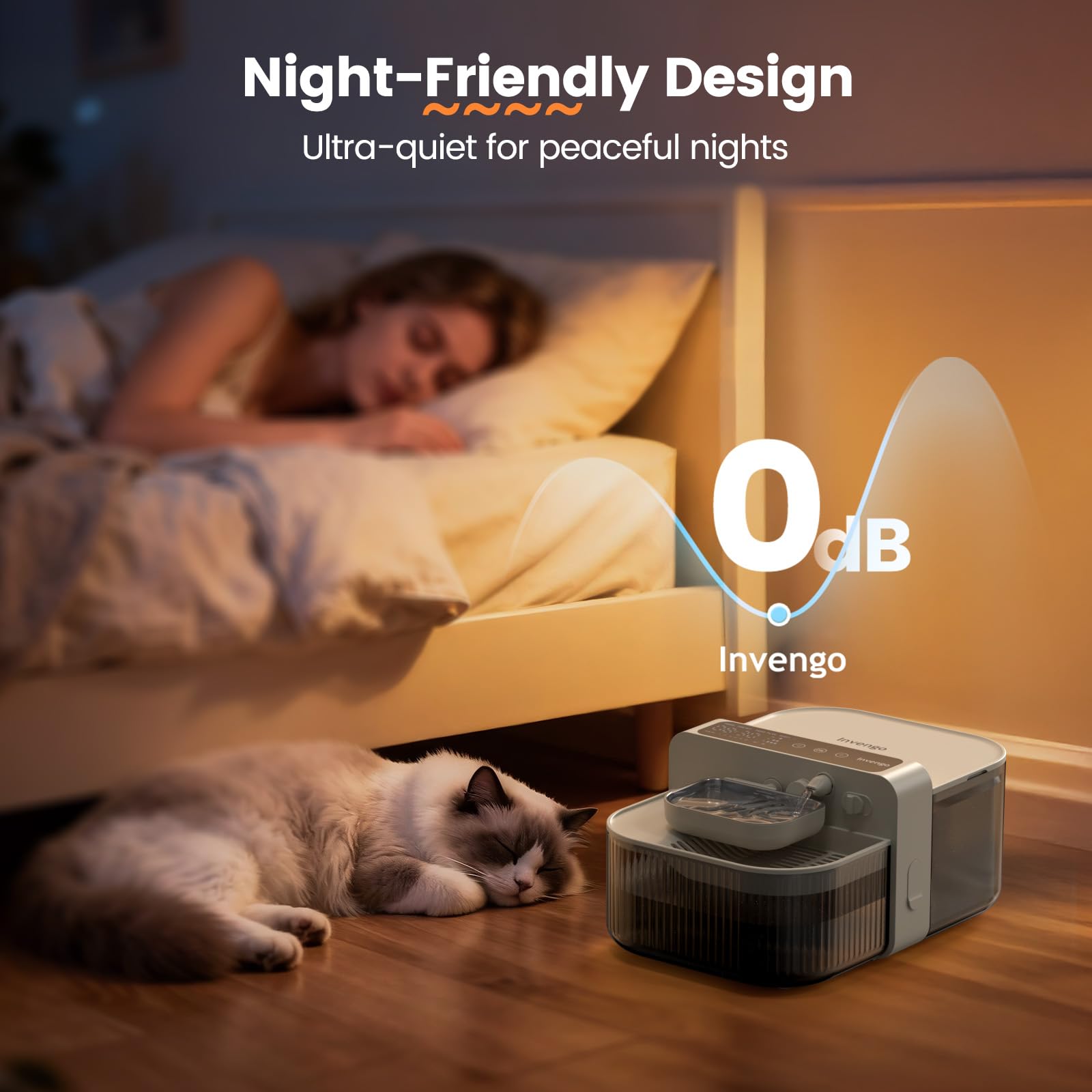 Invengo ultra quiet operation keeps living spaces calm