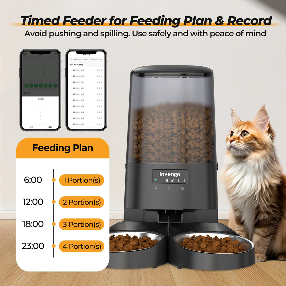 Invengo feeder supports 2.4/5G WiFi for reliable remote feeding