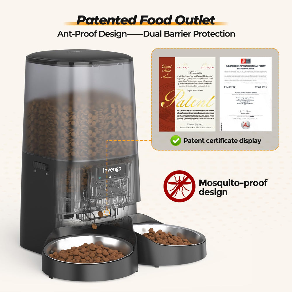 Invengo dual power back-up for uninterrupted feeding