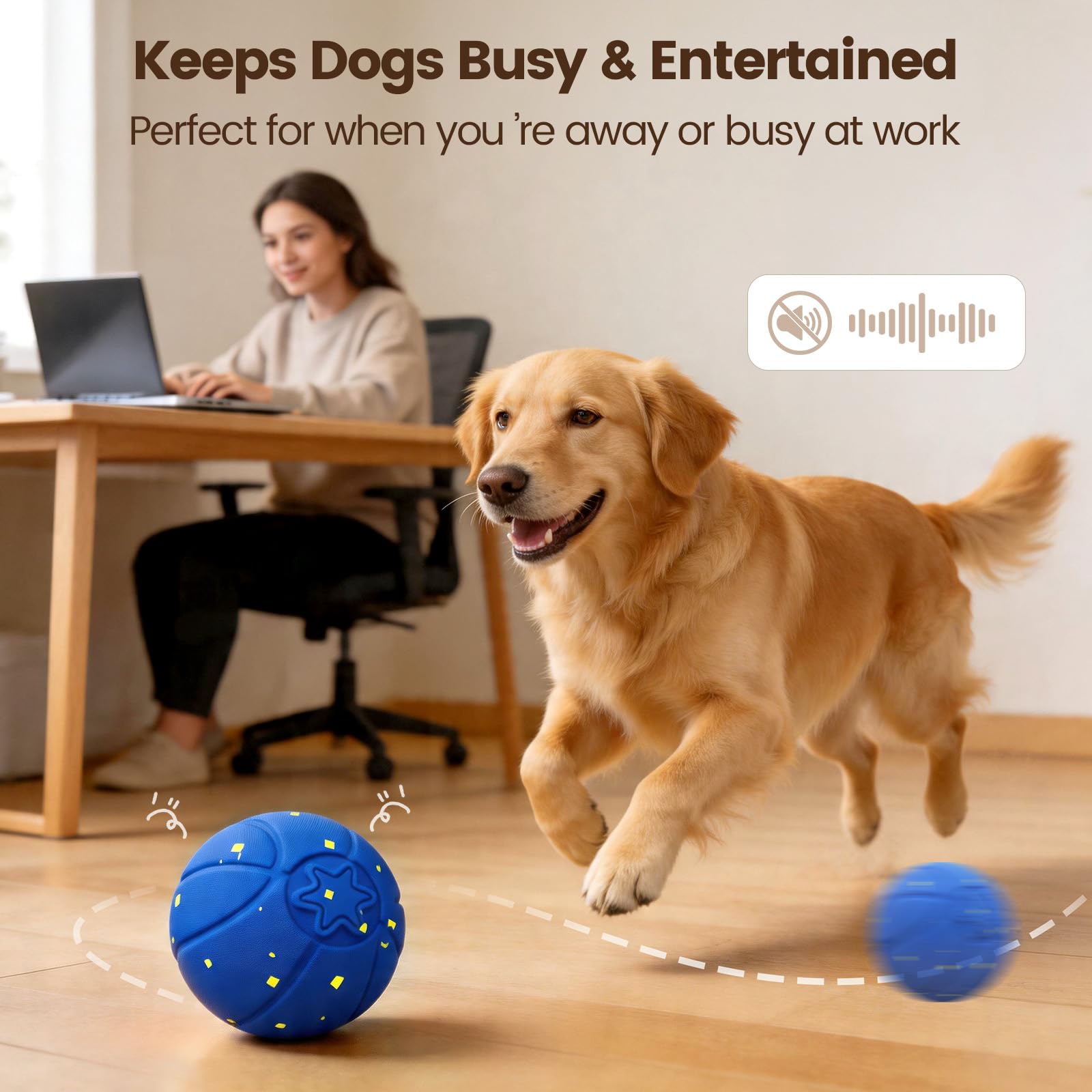Invengo IP65 waterproof ball in blue, suitable for indoor and outdoor use.