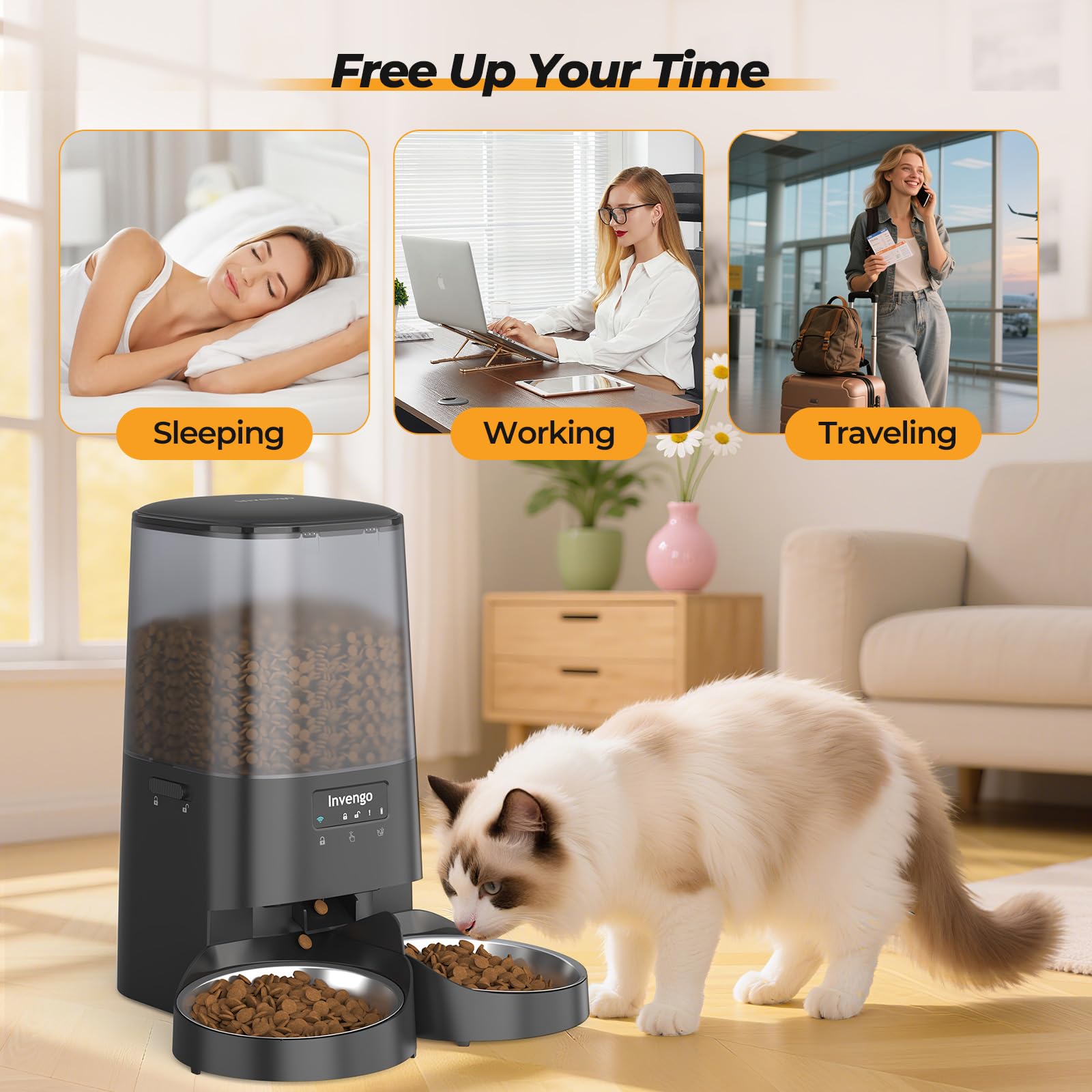 Invengo lock lid design prevents spills and tampering