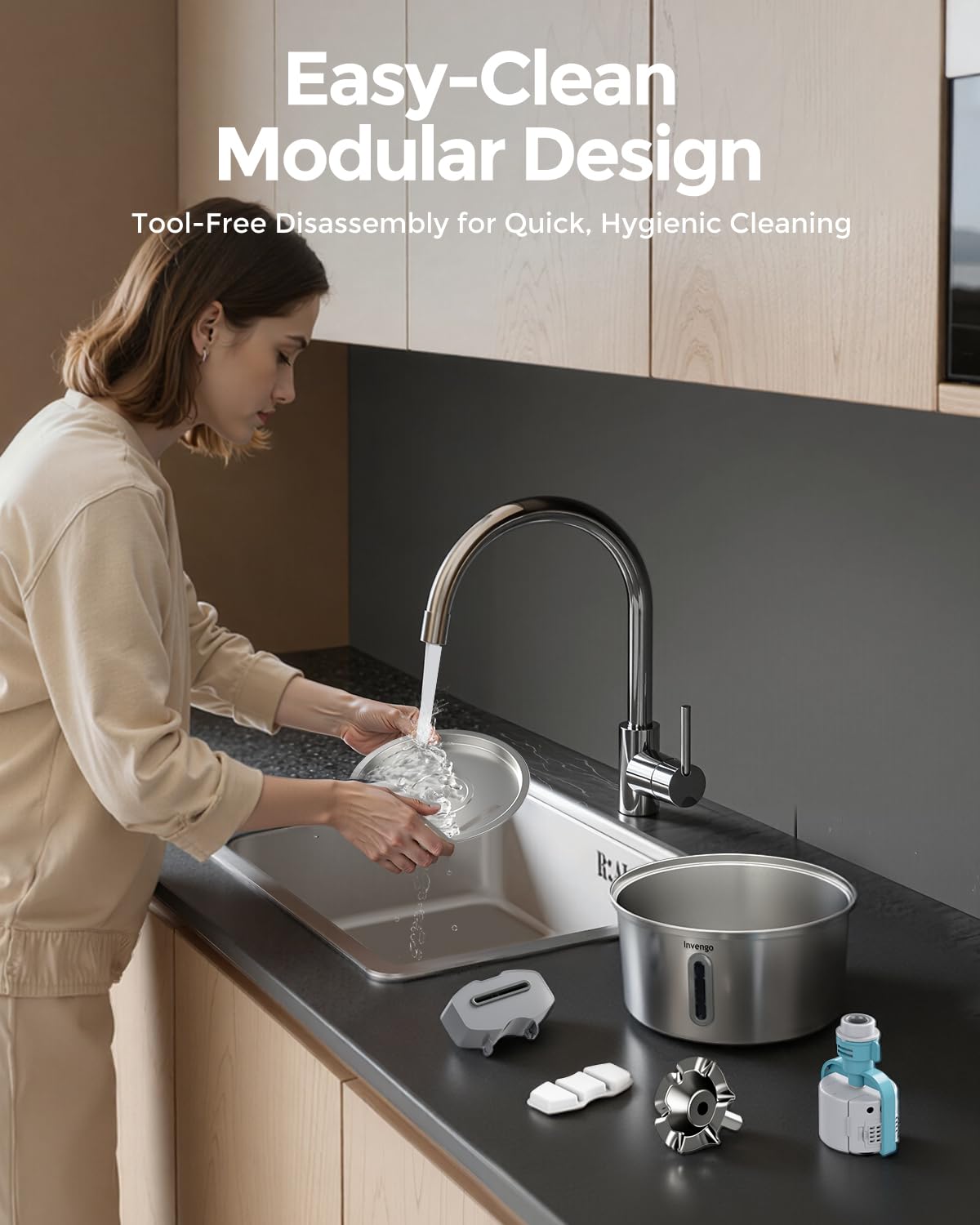Invengo fountain ideal for households with multiple pets.