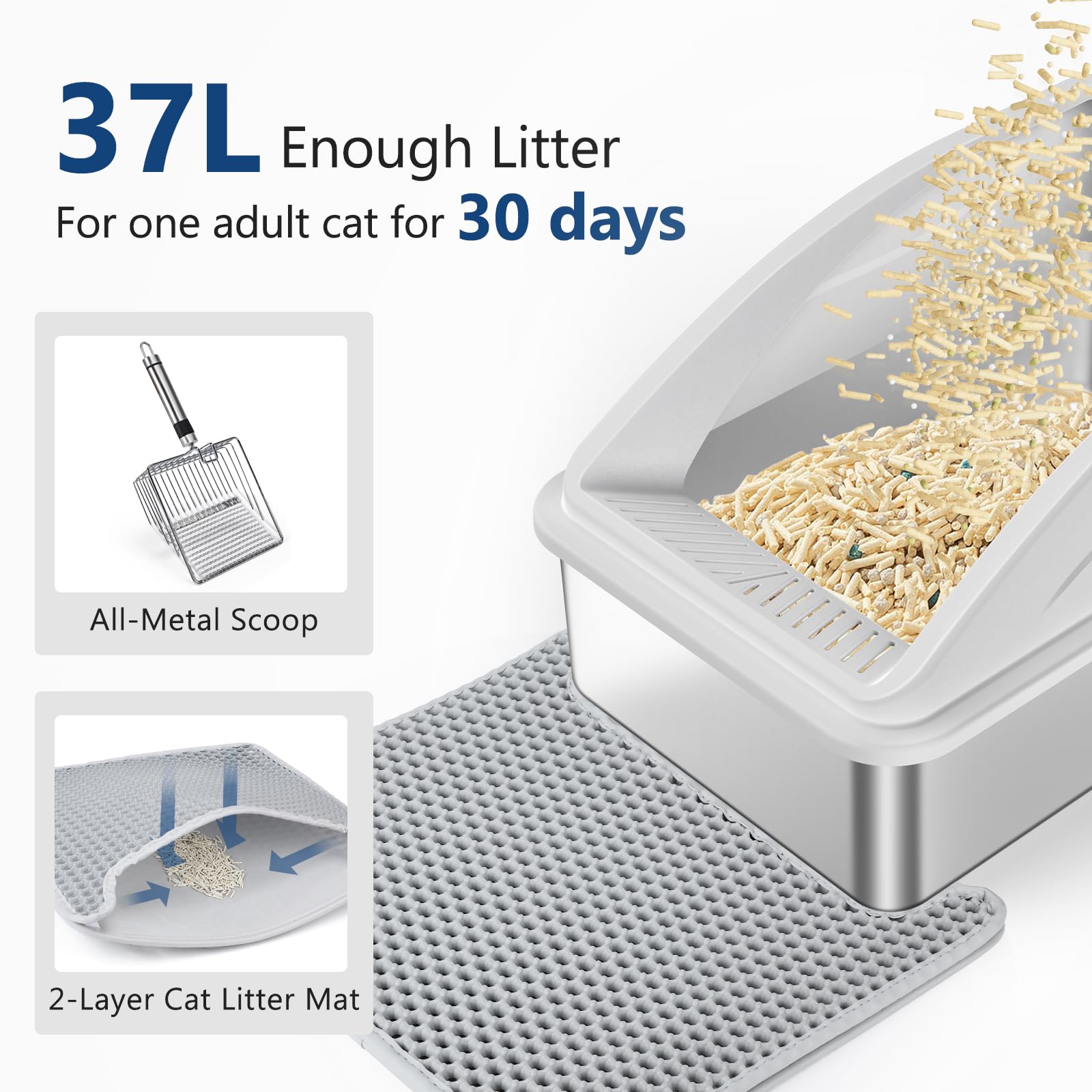INVENHO 20L capacity supports longer use between changes