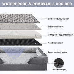 INVENHO 4-side bolster supports neck and head for cozy lounging.