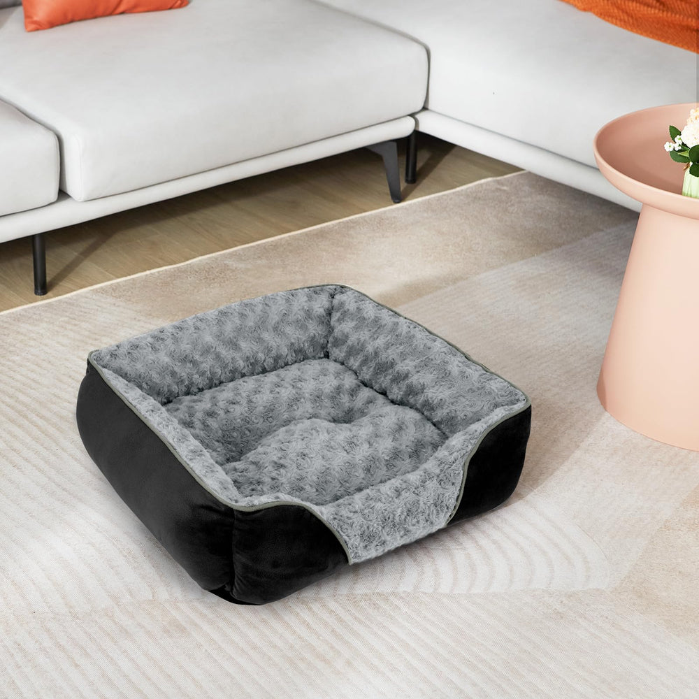INVENHO machine washable dog bed is easy to clean and maintain.