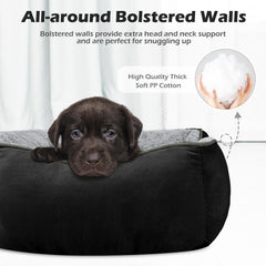 INVENHO rectangular cuddler bed for comfortable sleep