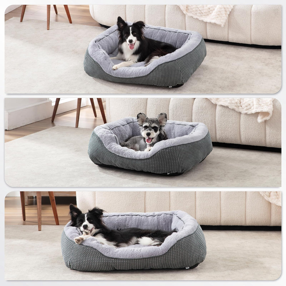 INVENHO dog bed in daily use creates a cozy corner for pets.