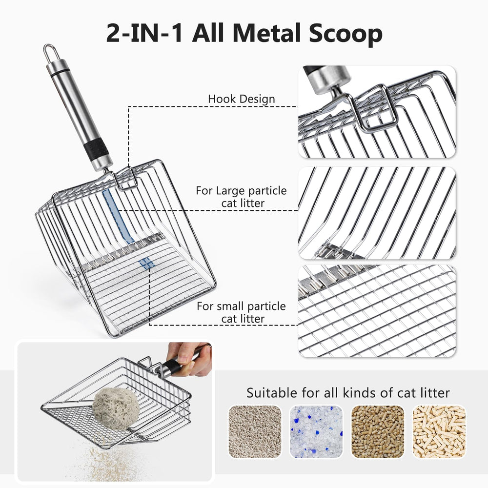 INVENHO non-stick surface eases waste removal and odor control