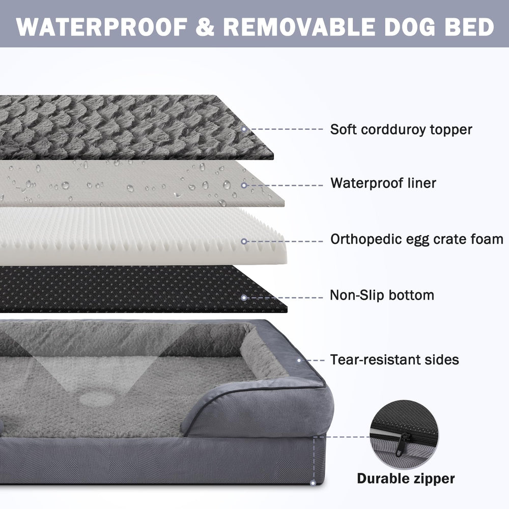 INVENHO removable washable cover keeps the bed fresh