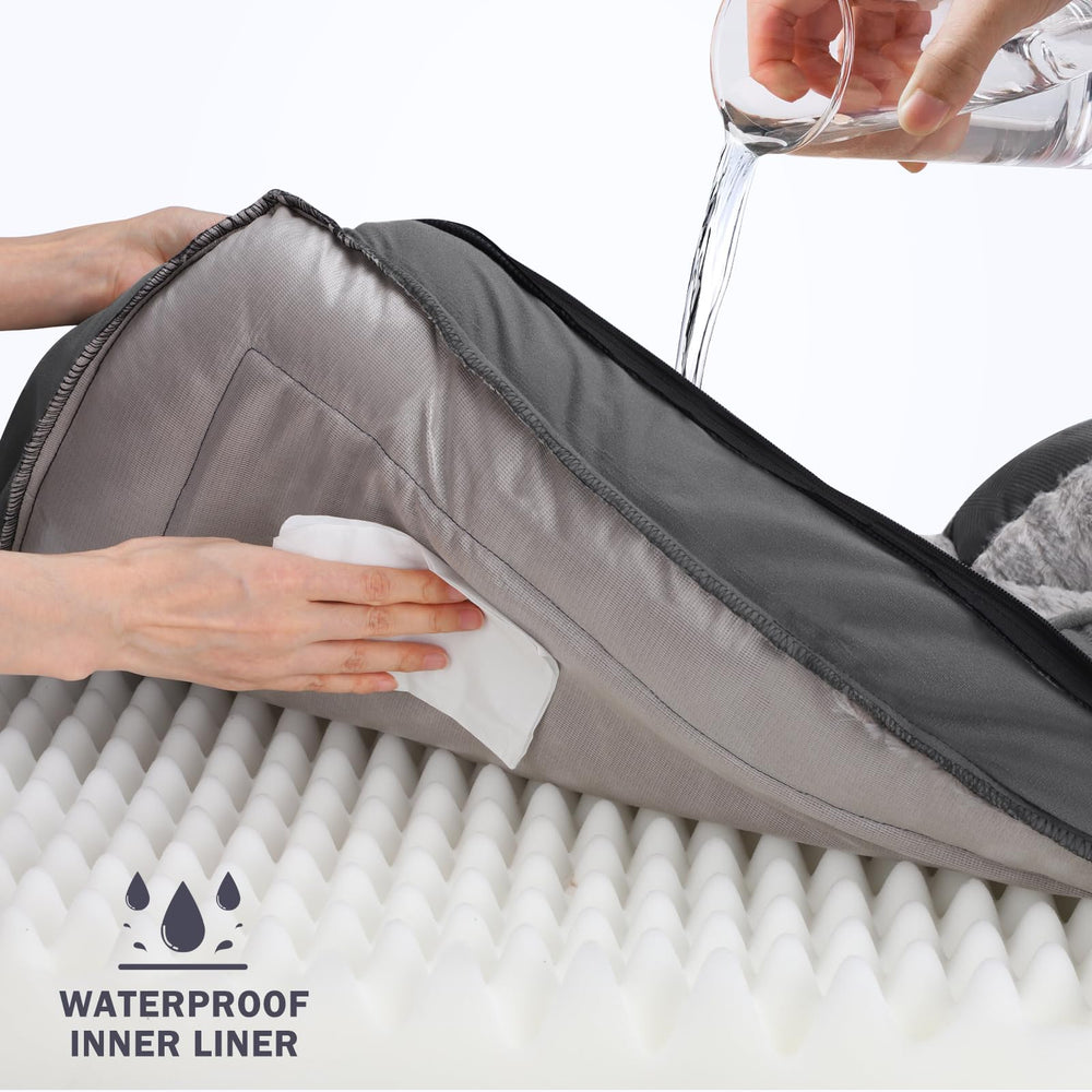 INVENHO removable, machine-washable cover keeps the bed clean and fresh.