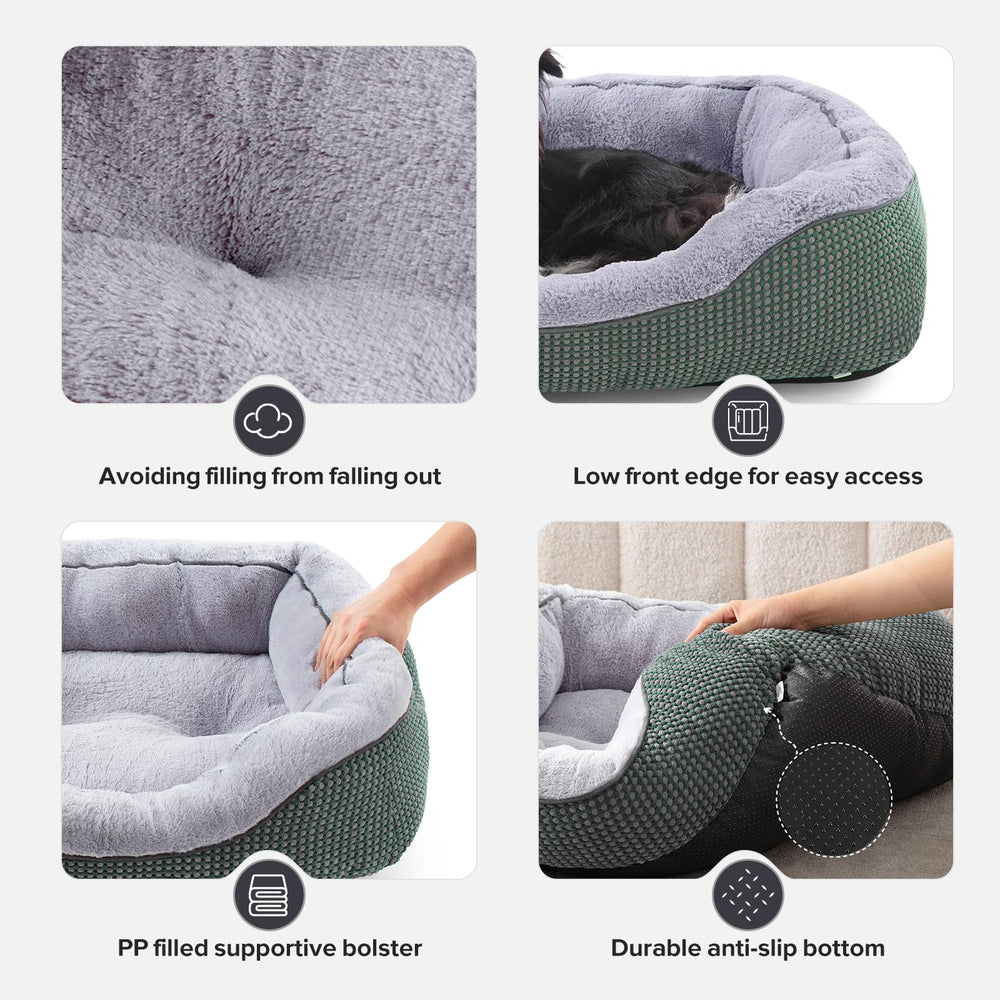 INVENHO small-dog-bed size 20x19x6 fits compact spaces.
