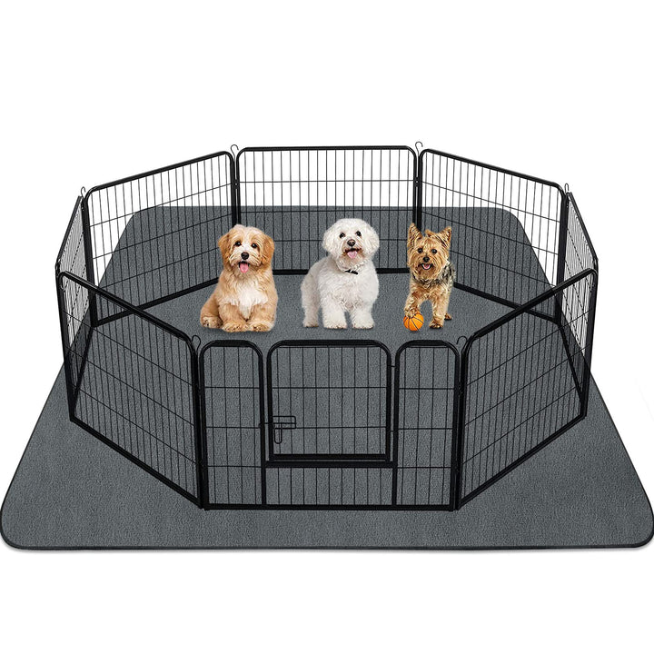 INVENHO washable dog pee pad 72x72 on packaging shows size and quality.