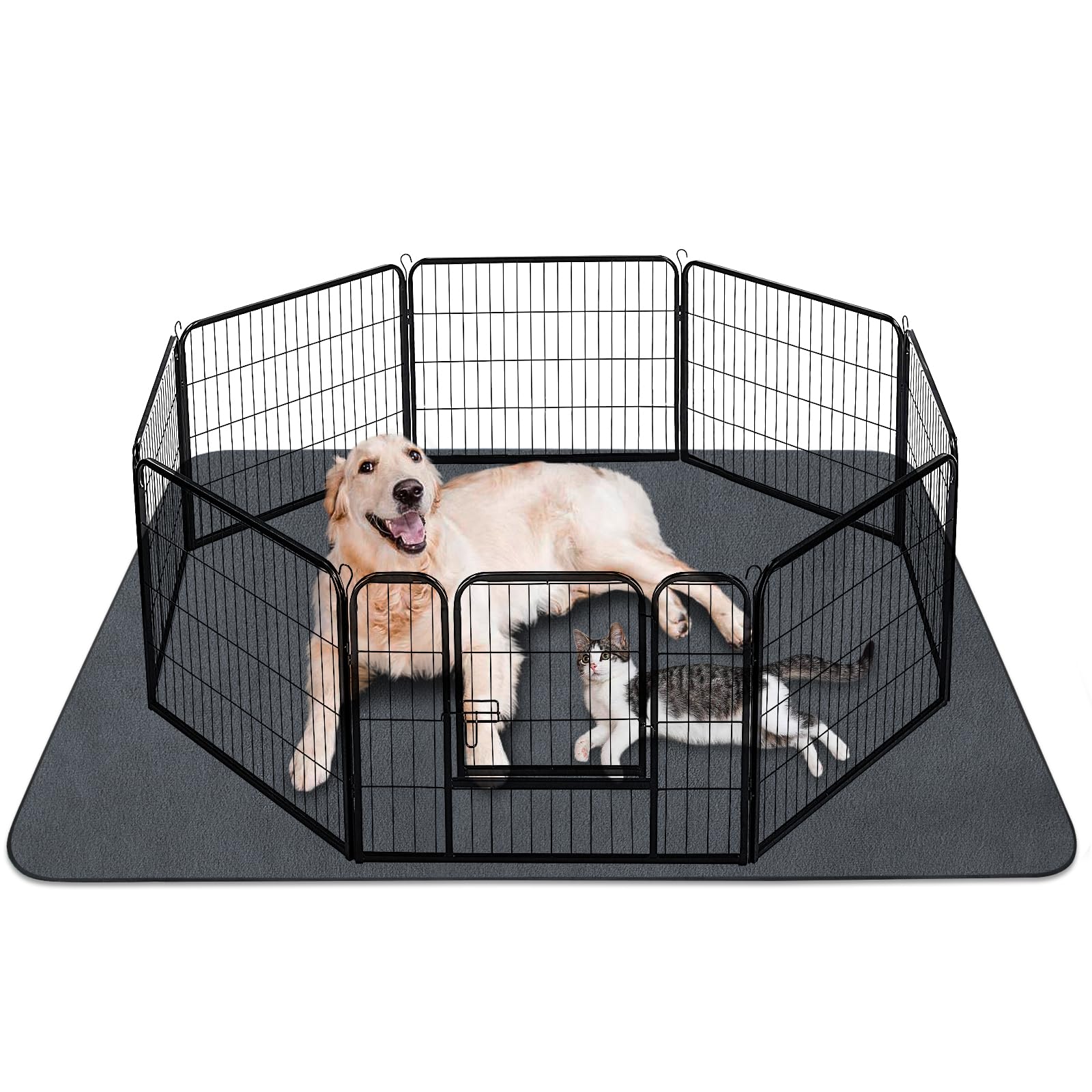 INVENHO washable pee pad 60x48 with quick-dry absorption for dog training