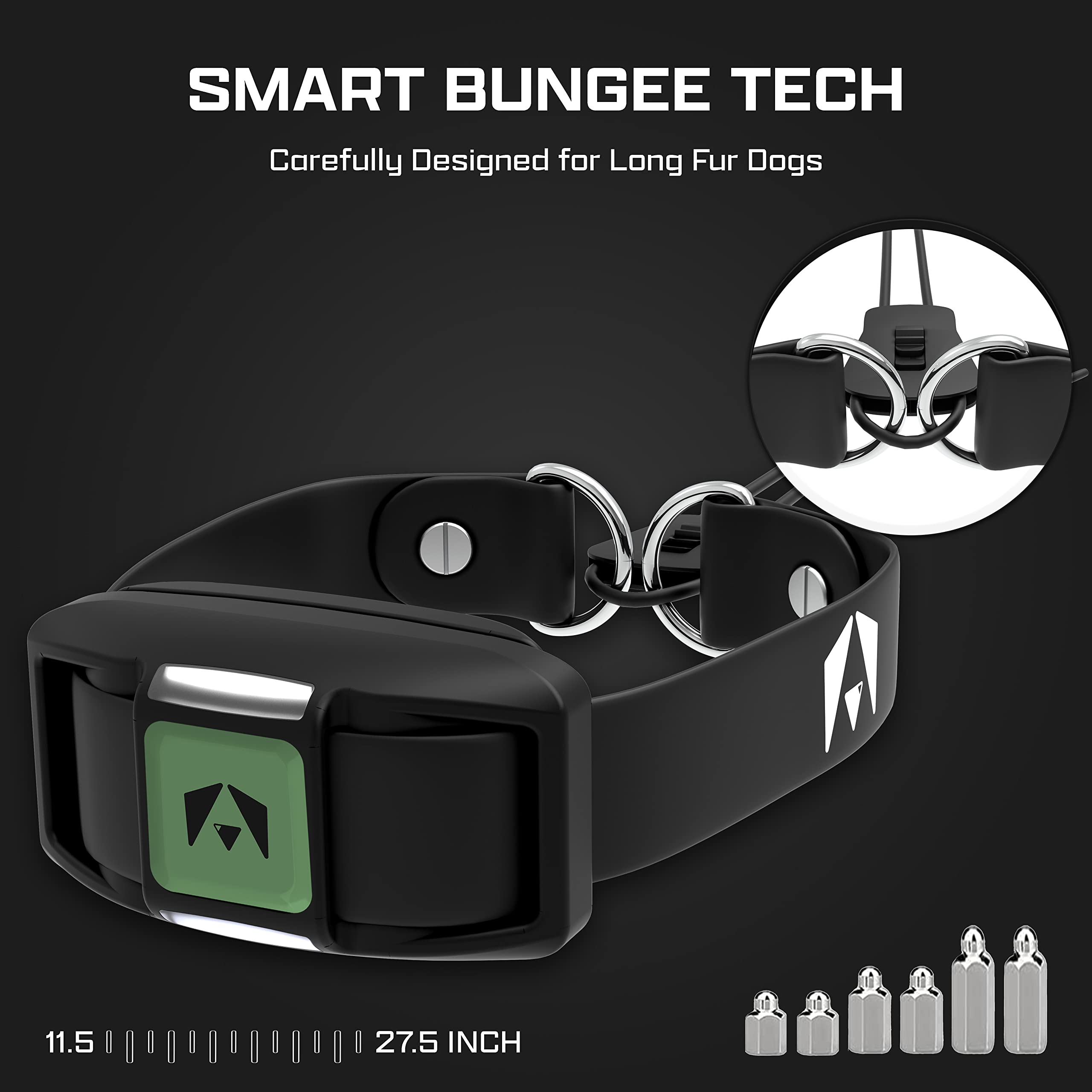 INVIROX 1100-yard range enables recall practice in parks and open fields.