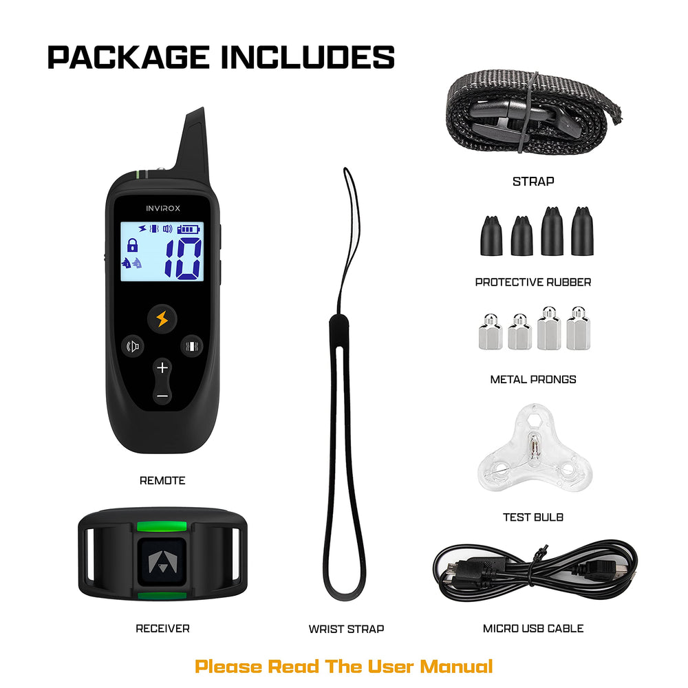 INVIROX training kit box shows quick setup options.
