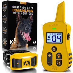 INVIROX Ultra K9 collar close-up showing rugged design for durable training