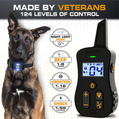 INVIROX Ultra K9 night-light mode aids training in low-light conditions.
