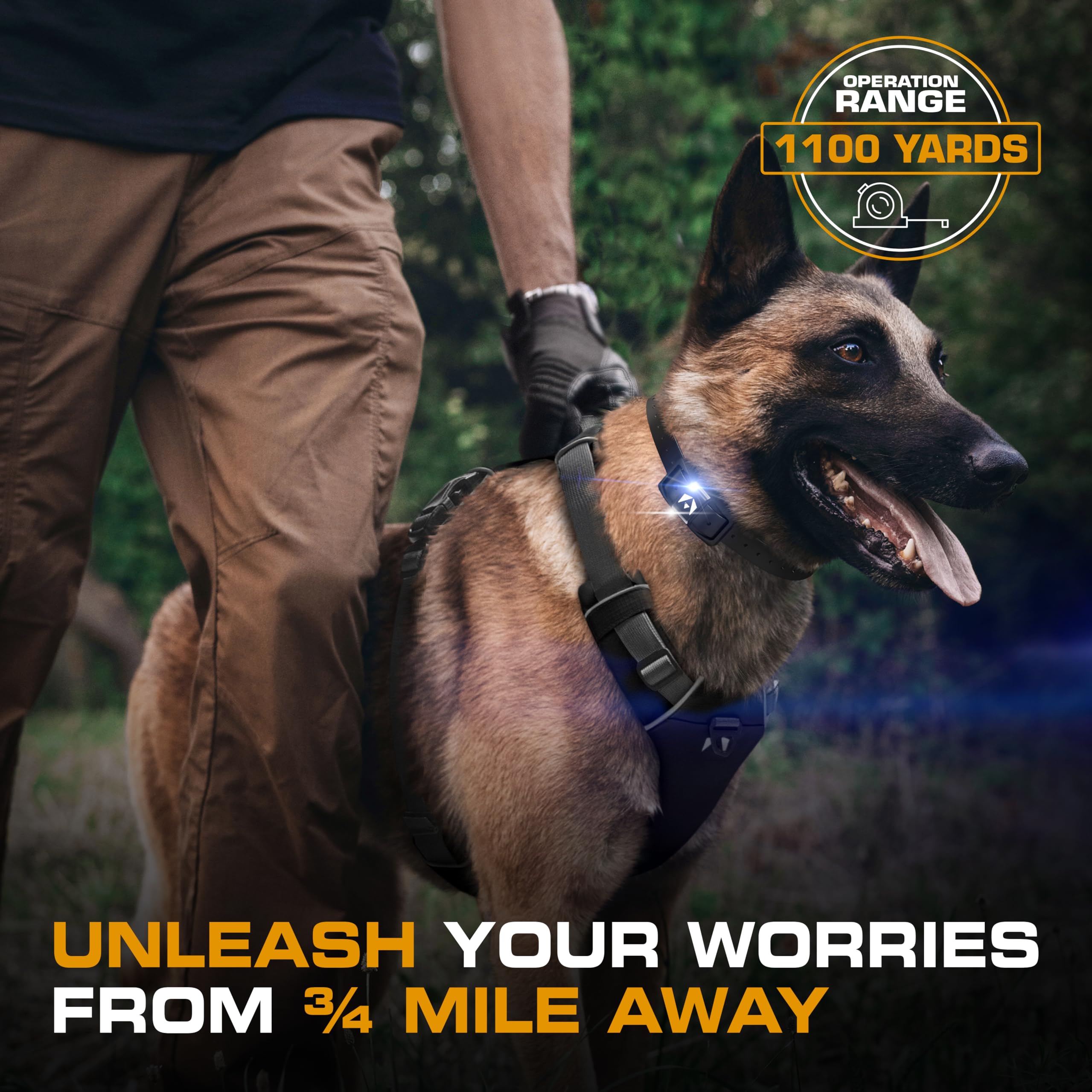 INVIROX Ultra K9 features quick-access modes for gentle corrections and rewards.