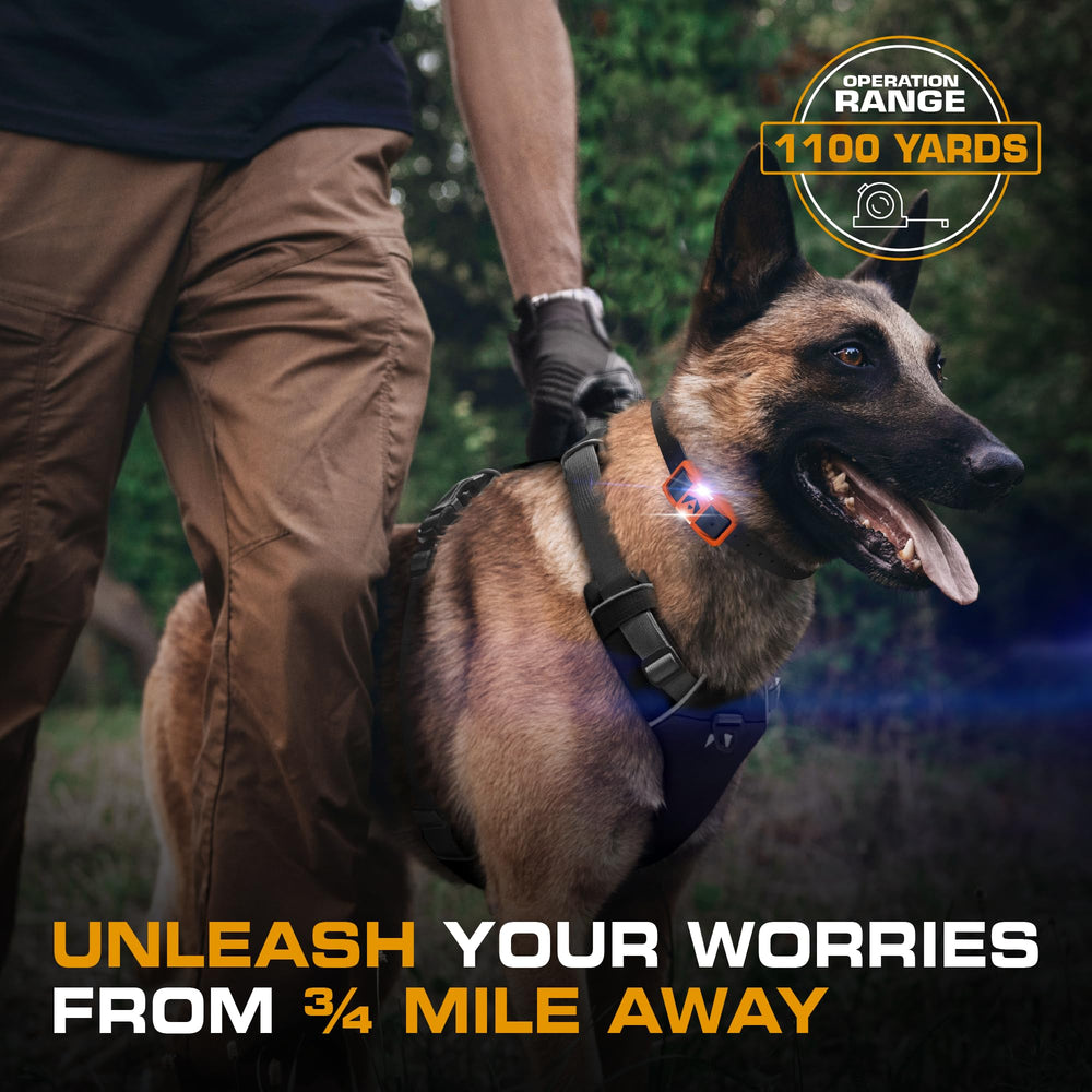 INVIROX vibration, beep, and shock modes provide versatile behavior cues