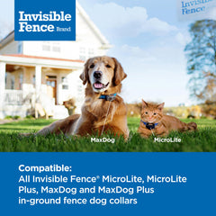 Invisible Fence Power Cap Battery installation on a collar is quick and tool-free.