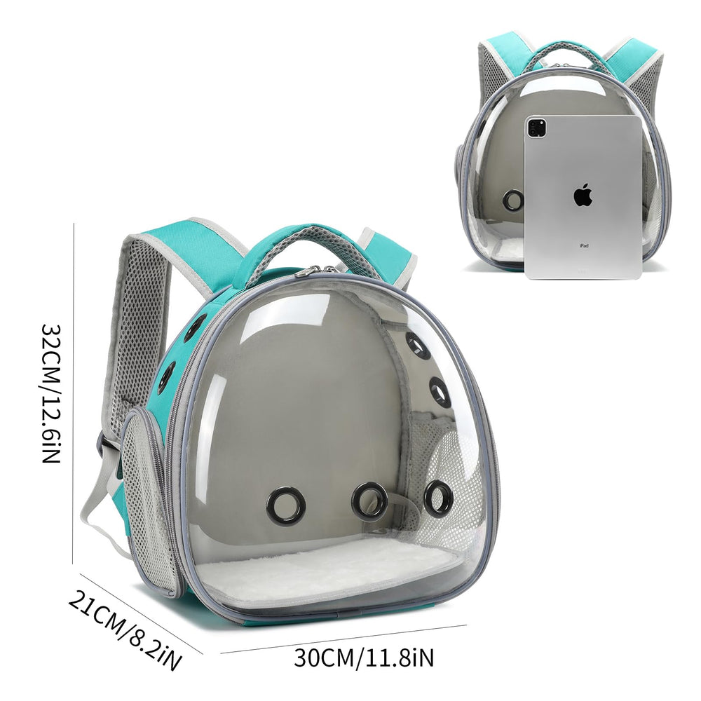 Ioview carrier features a side-opening mesh door for quick access.