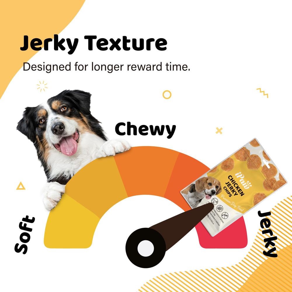 iPaw Chicken Tots no artificial flavors visible, underscoring natural ingredients.