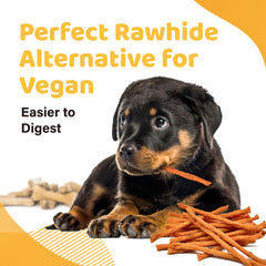 iPaw Sweet Potato Sticks are hypoallergenic and easy to digest for all ages.