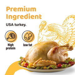 iPaw turkey dog treats high-protein chew supports active dogs during play.