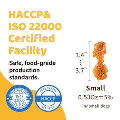 IPaw pure turkey tendon ingredient image emphasizes single-ingredient hypoallergenic chew.