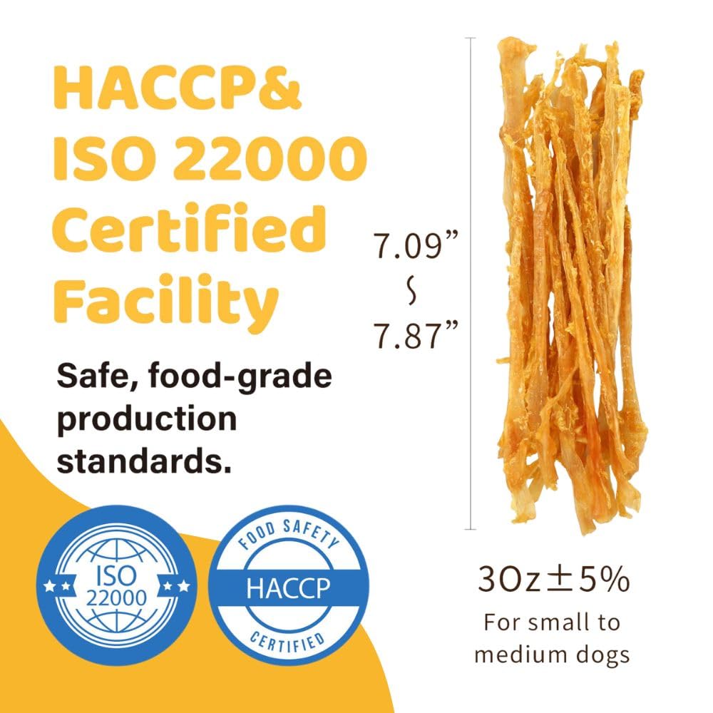 iPaw turkey tendon strip bag packaging, convenient multi-pack.