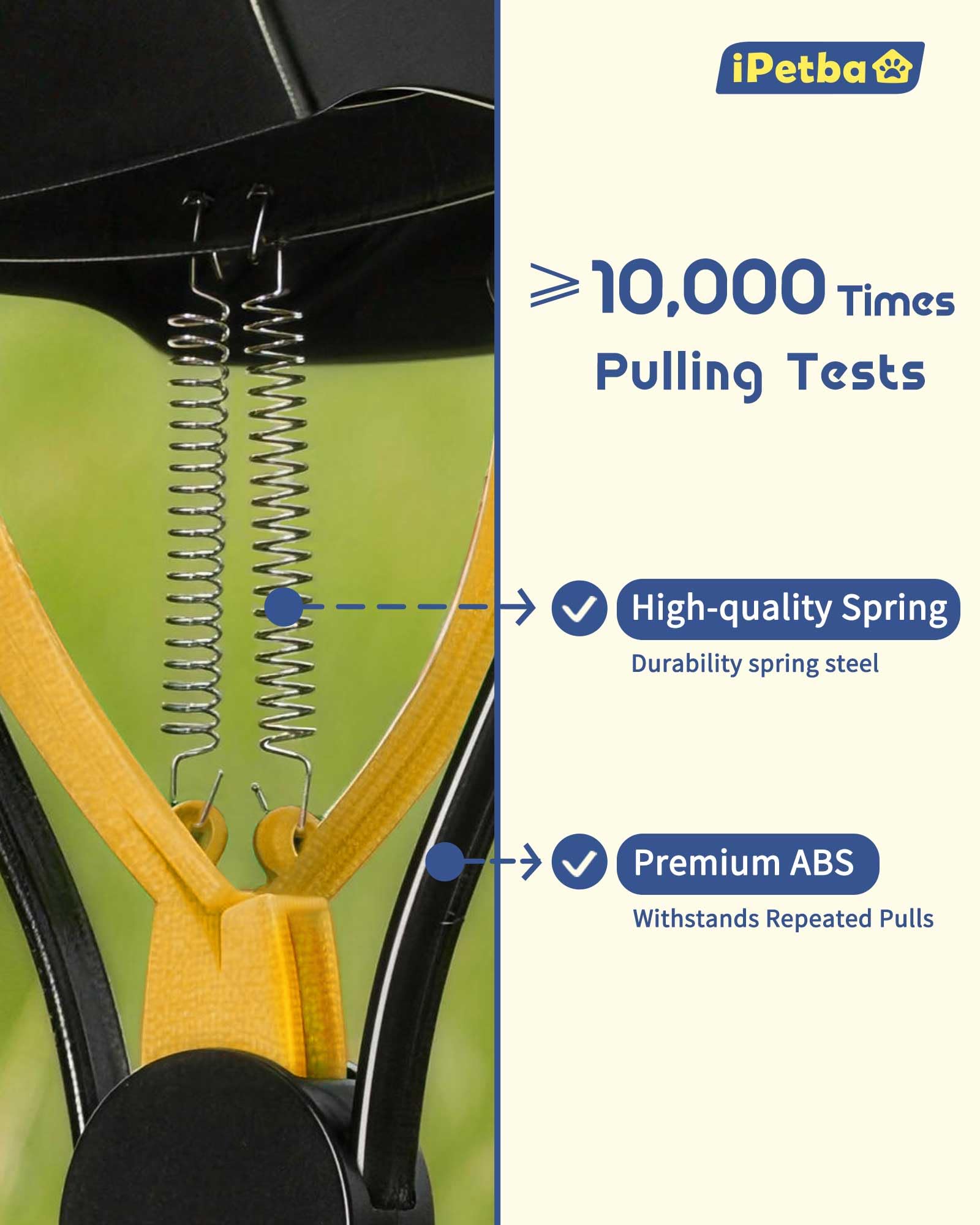 iPetba durable non-stick coating cleans quickly after use