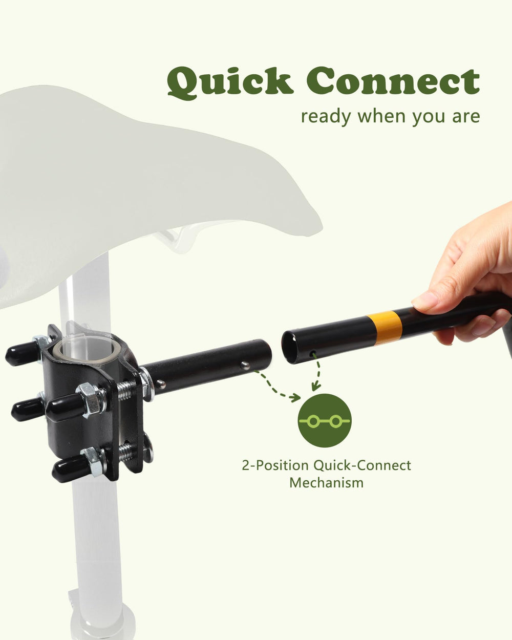 IPetba adjustable length tailors the leash to your ride and dog's comfort.