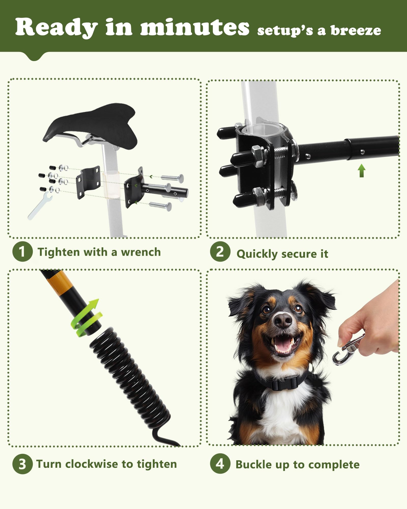 IPetba spring-rod connection provides a smooth riding experience.