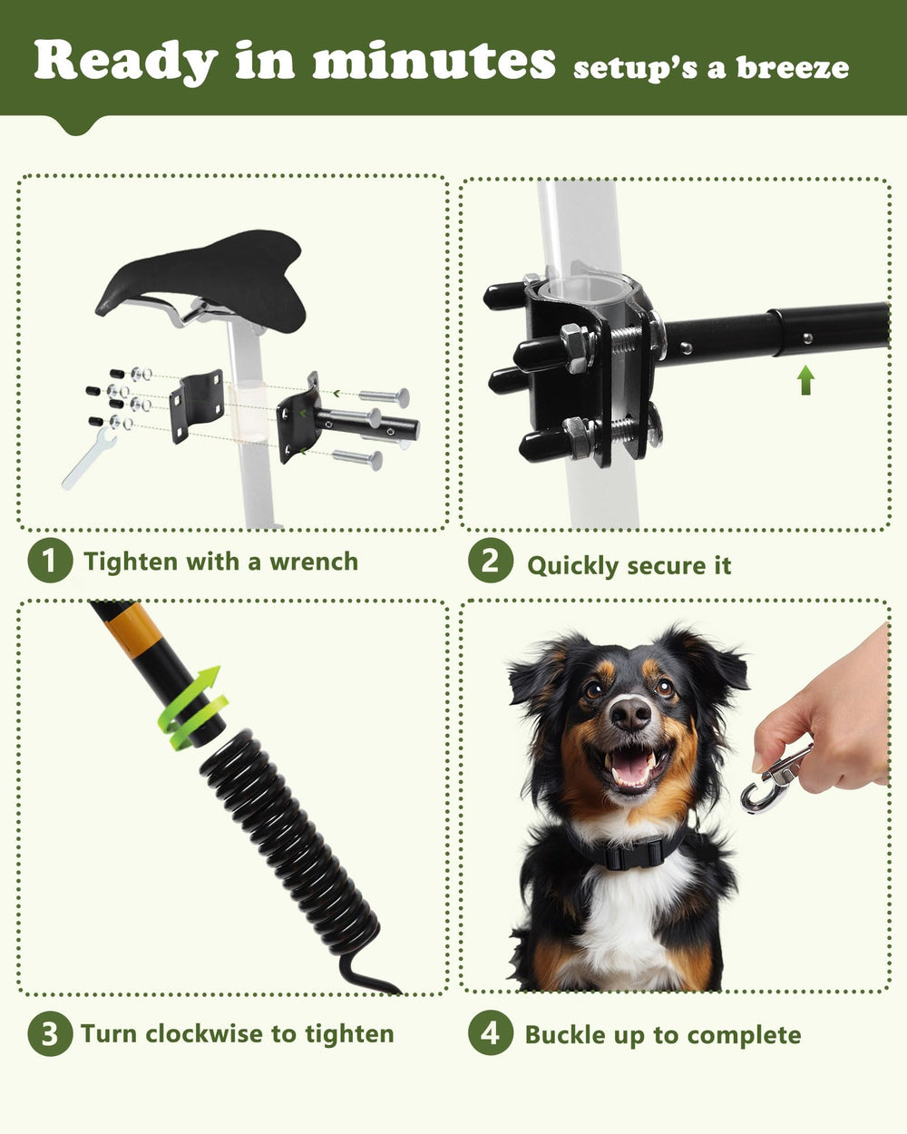 IPetba spring-rod connection provides a smooth riding experience.