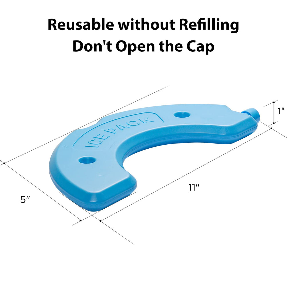 iPettie ice packs for multi-day use with automatic feeders