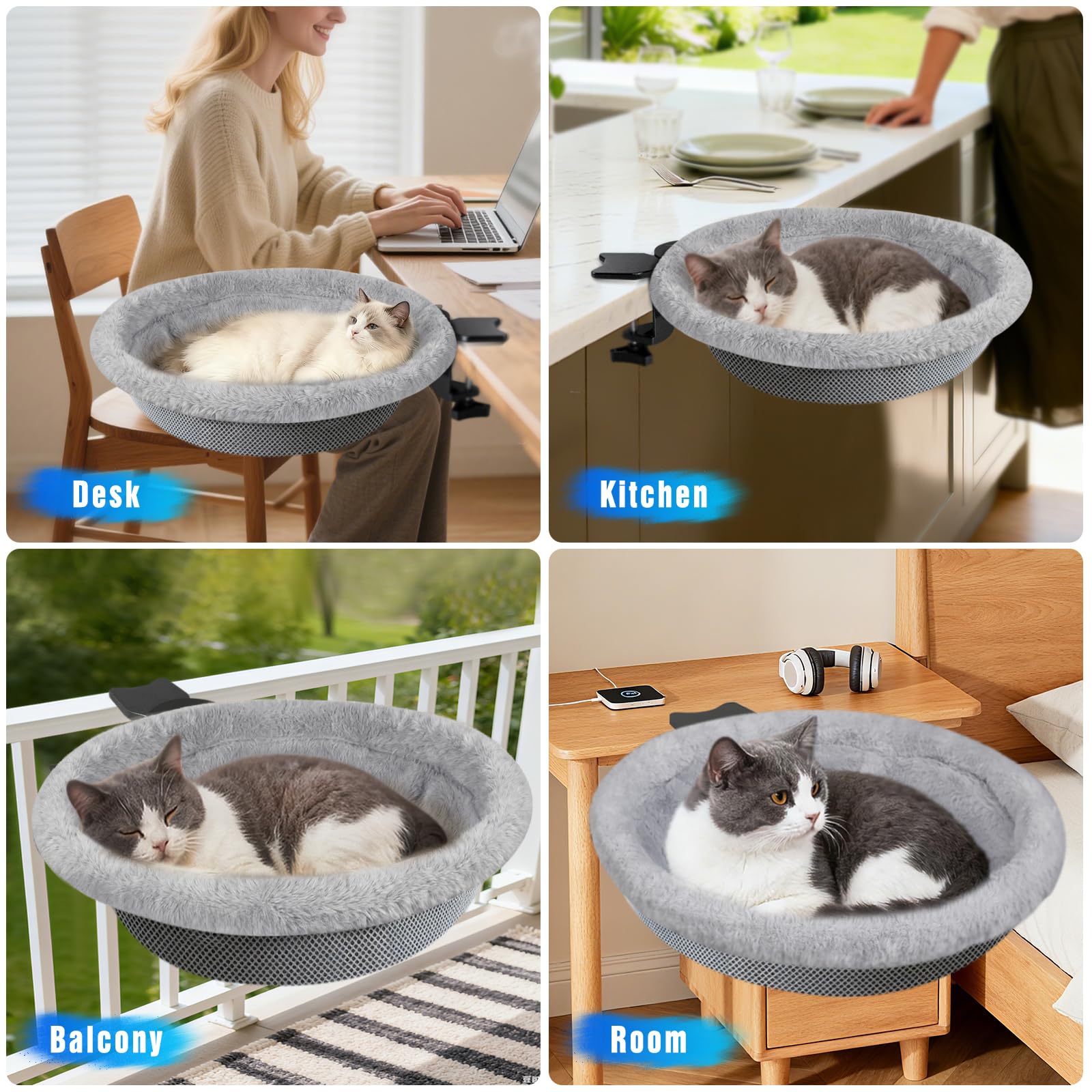 IPOW non-slip base enhancing stability on various surfaces