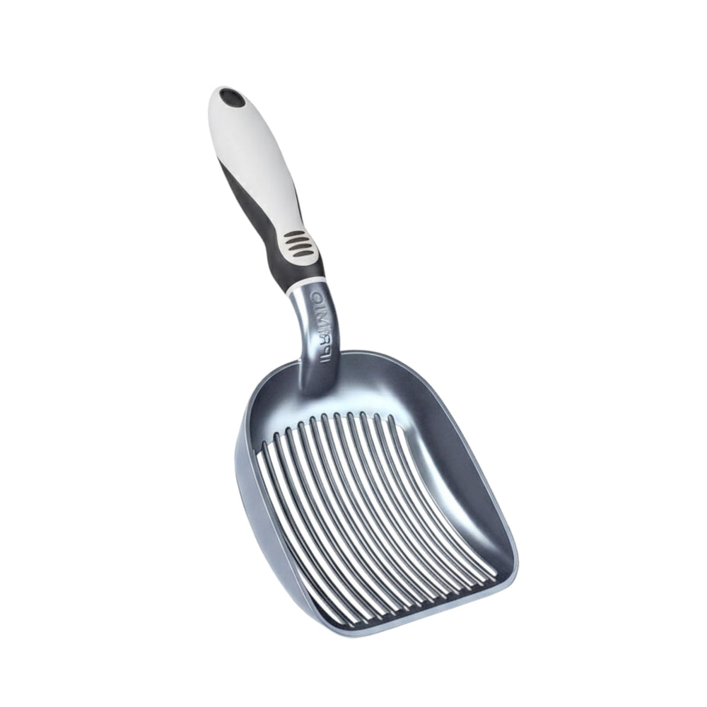iPrimio sifter deep-shovel scoop showing combined lifting design for efficient litter separation