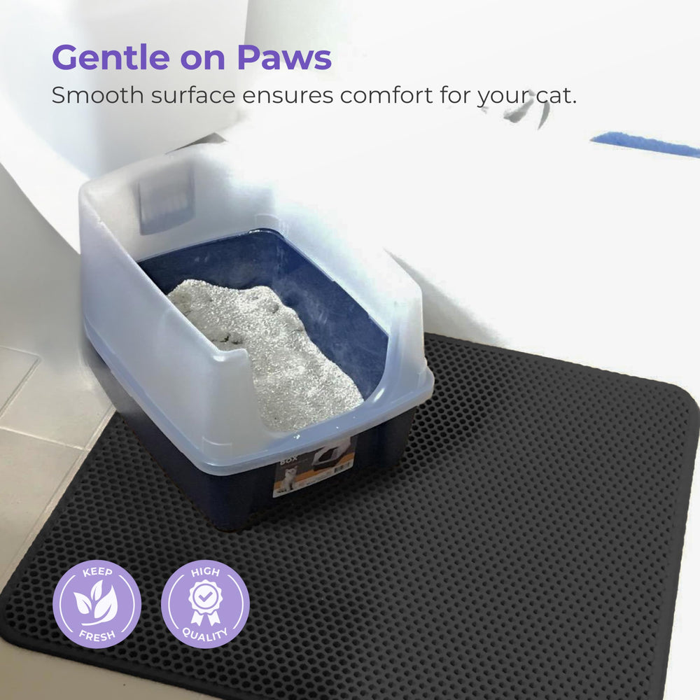 iPrimio urine-pad-option provides extra moisture management near the litter area